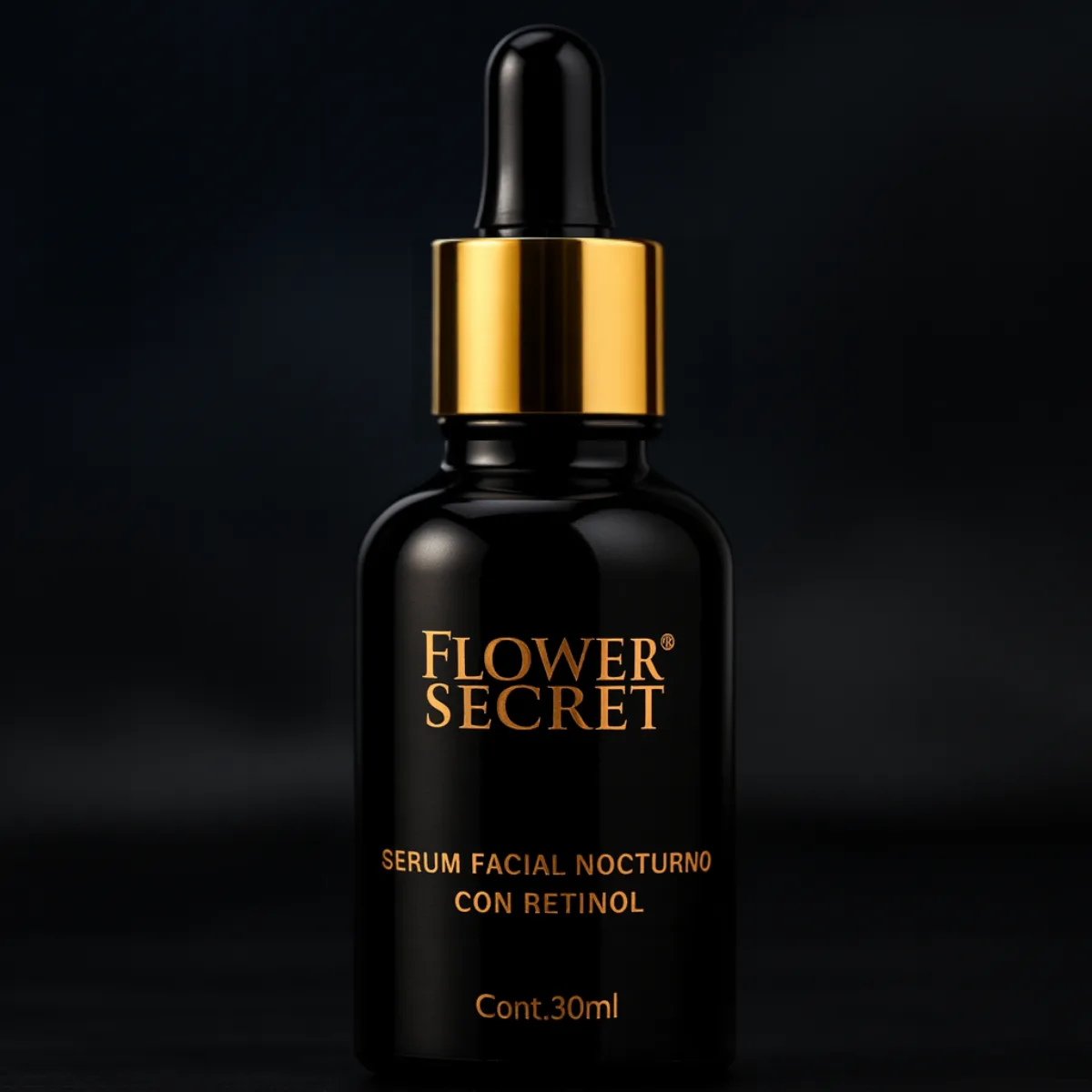 Sérum Facial Nocturno Retinol 0.3%  Flower Secret Antiedad 30ml